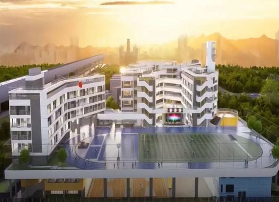 深圳东道建设深圳龙华建大学校室外园林景观工程